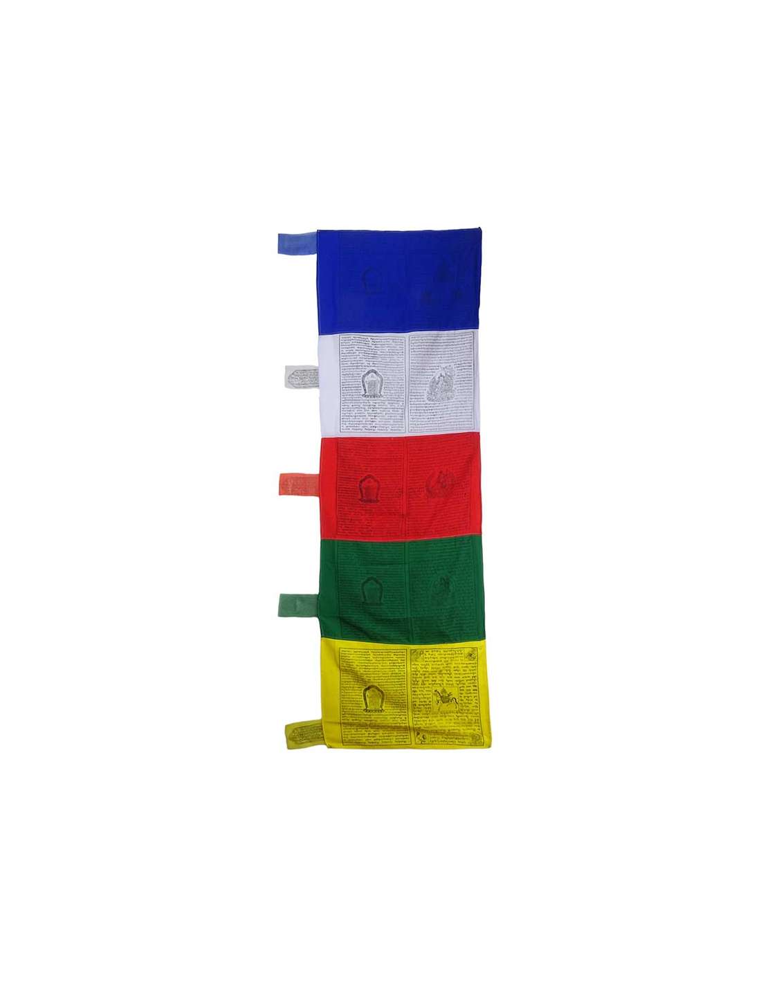 Banderas tibetanas budistas de oración colgando en bicicleta o coche  espiritual simbolizar mantras om ma ni 31.5 in ling string