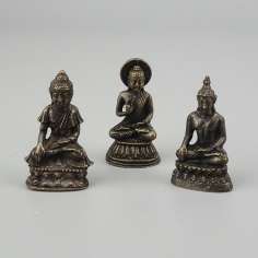 MIni figuras de Buda de bronce