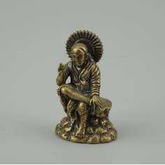 Mini Figura Sai Baba de Bronce 3 cm