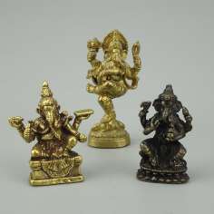 Mini Figuras Ganesha- Dios de la Buena Fortuna