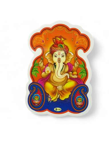 Stiker Adhesivo Dios Ganesha