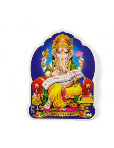 Stiker Adhesivo Ganesh- Dios Buena Fortuna