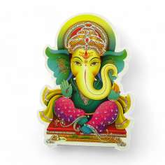 Stiker Adhesivo Ganesha- Dios Buena Fortuna