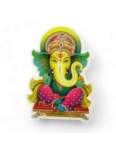 Stiker Adhesivo Ganesha- Dios Buena Fortuna