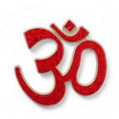 Pegatina Adhesiva Mantra Om en relieve