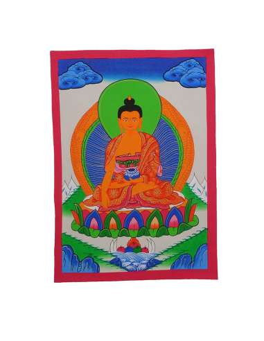 PinturPintura Thangka Buda Shakyamuni 41 x 28 cm, a Thangka Buda Shakyamuni 41 x 28 cm,