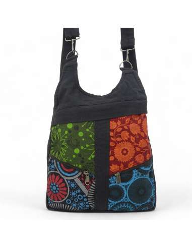 Mochila Chaleco Hippies de tela Negras