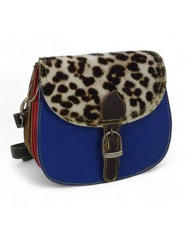 Bolso de Piel con estampado  Animal Print