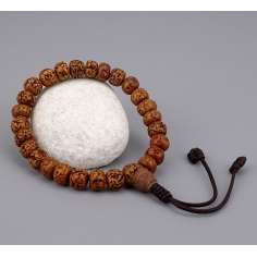 Pulsera Tibetana de semillas Rudraksha