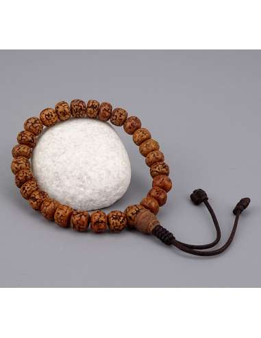 Pulsera Tibetana de semillas Rudraksha